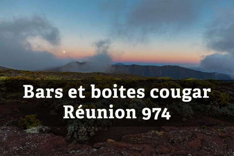 bars et boites cougar à la Réunion 974